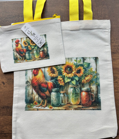 Reusable Canvas Tote Bags