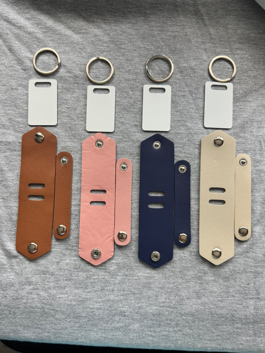 Personalized Leather Key Chains